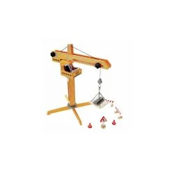 Hape Grue Elevatrice Jaune Et Orange -Jeux d'imitation Soldes B2CD 3742