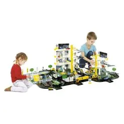 MBI 2 SUPER GARAGES RENAULT E CIRCUIT+PLATEFORME RENAULT -Jeux d'imitation Soldes B2CD 3821