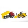 BRUDER Ensemble Camion Benne MAN TAG Avec Pelleteuse LIEHBERR Ou Chargeur FR 130 2 BRUDER Ensemble Camion Benne MAN TAG Avec Pelleteuse LIEHBERR Ou Chargeur FR 130 -Jeux d'imitation Soldes B2CD 3841