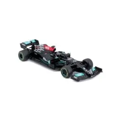 BURAGO Mercedes AMG F1 Avec Casque Hamilton 1/43 Racing