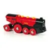 Brio 33592 Locomotive Rouge Puissante A Piles -Jeux d'imitation Soldes B2CD 3874