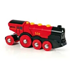 Brio 33592 Locomotive Rouge Puissante A Piles