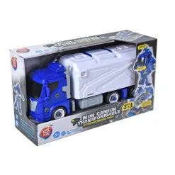 One Two Fun Camion De Police Transformable 3 En 1