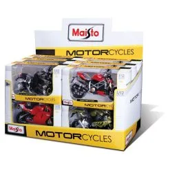 BURAGO Moto Assorti Spec 1/12ème Maisto -Jeux d'imitation Soldes B2CD 3936
