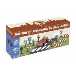 JeuJura Voiture Et Panneaux De Circulation