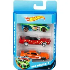 MATTEL Coffret De 3 Véhicules Miniatures 1/64ème - Hot Wheels