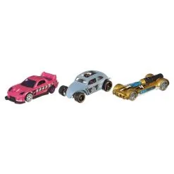 MATTEL Coffret De 3 Véhicules Miniatures 1/64ème - Hot Wheels -Jeux d'imitation Soldes B2CD 4029
