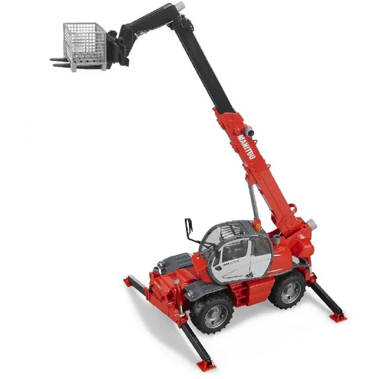 BRUDER Manitou Téléscopique MRT 2150 + Accessoires 4 BRUDER Manitou Téléscopique MRT 2150 + Accessoires – Image 2