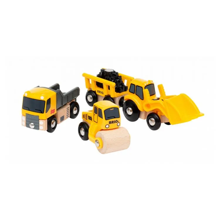 Brio 33658 Coffret De 3 Engins De Chantier 4 Brio 33658 Coffret De 3 Engins De Chantier – Image 2