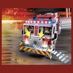 PLAYMOBIL 70935 - Camion De Pompiers Avec échelle -Jeux d'imitation Soldes B2CD 4108