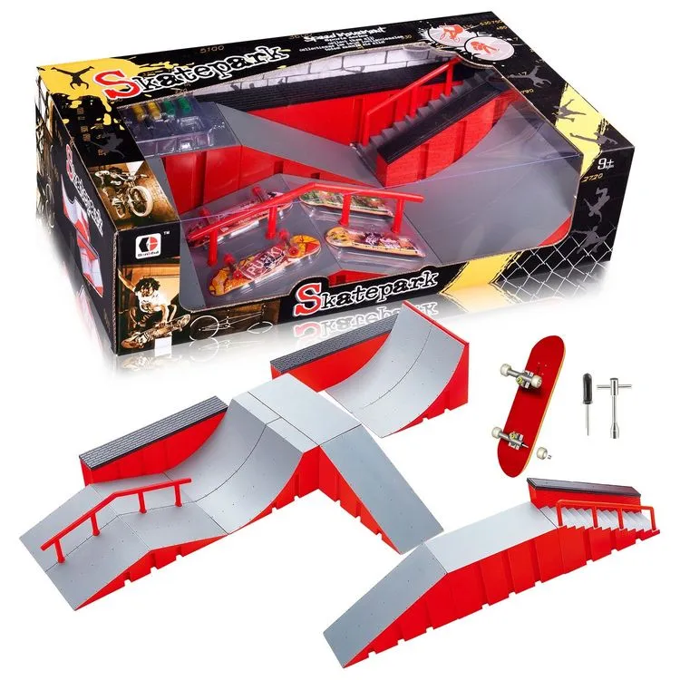 SIMBA Coffret Cadeau Rampe Avec Skateboard 4 SIMBA Coffret Cadeau Rampe Avec Skateboard – Image 2