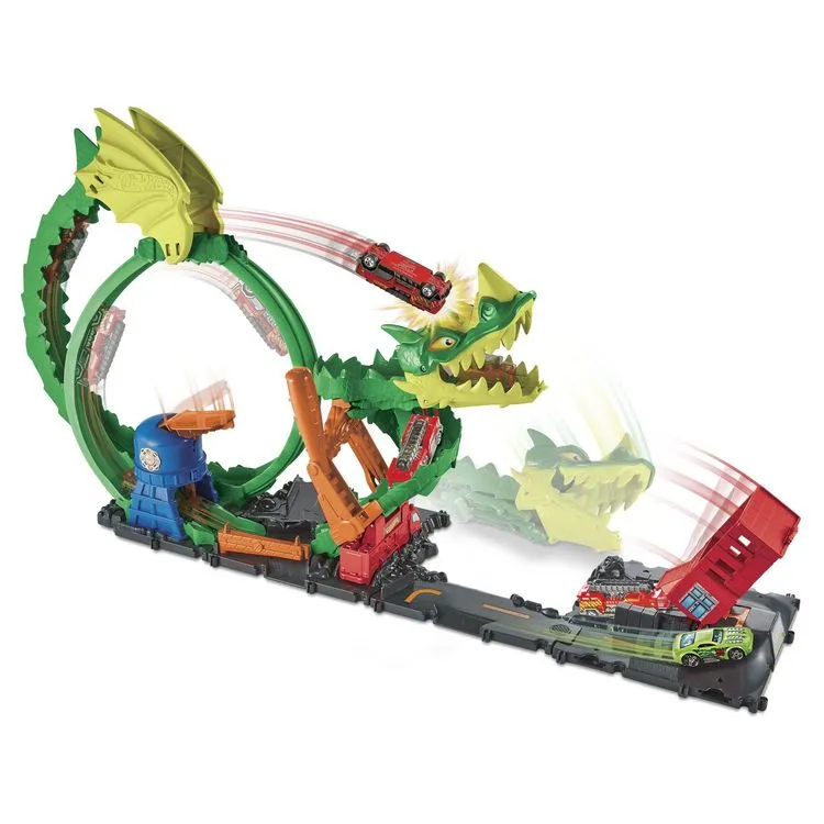 HOT WHEELS Coffret Attaque Du Dragon Hot Wheels 4 HOT WHEELS Coffret Attaque Du Dragon Hot Wheels – Image 2