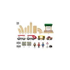 Brio 33209 Circuit Correspondance Train Bus -Jeux d'imitation Soldes B2CD 4239