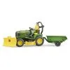 BRUDER Coffret World John Deere Tracteur à Gazon Avec Remorque Et Jardinier 2 BRUDER Coffret World John Deere Tracteur à Gazon Avec Remorque Et Jardinier -Jeux d'imitation Soldes B2CD 4241
