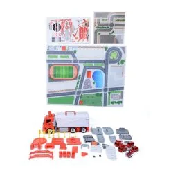 One Two Fun Camion De Pompier Transformable 3 En 1 -Jeux d'imitation Soldes B2CD 4250