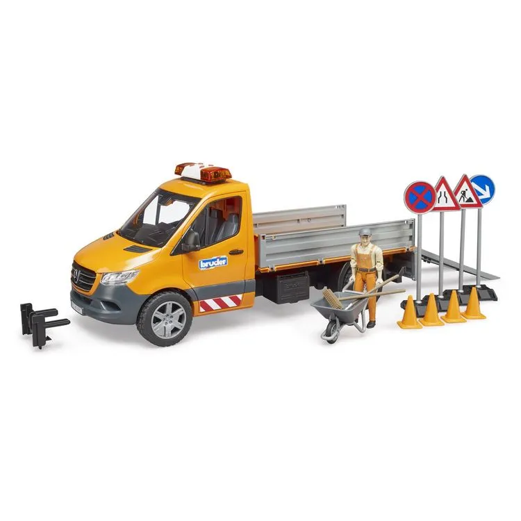 BRUDER Camion Municipal Mercedes Benz Sprinter 3 BRUDER Camion Municipal Mercedes Benz Sprinter