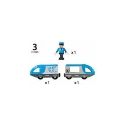 Brio 33506 Train De Voyageurs A Pile -Jeux d'imitation Soldes B2CD 4272