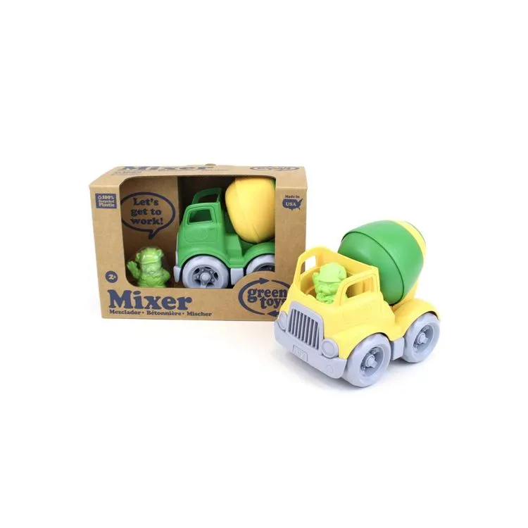 Green Toys Green Toys Camion Toupie Melangeur 4 Green Toys Green Toys Camion Toupie Melangeur – Image 2