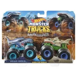 MATTEL Pack De 2 Monster Trucks Double Démolition 1/64ème - Hot Wheels