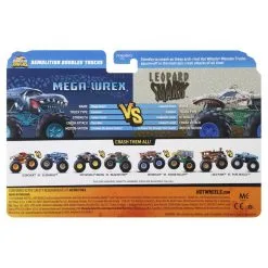 MATTEL Pack De 2 Monster Trucks Double Démolition 1/64ème - Hot Wheels -Jeux d'imitation Soldes B2CD 4285