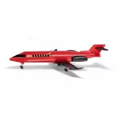 Siku 2526 Avion D Affaire Rouge Avec LED