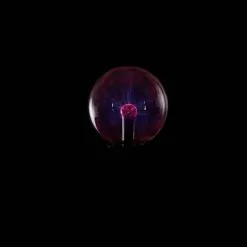 Paris Prix Boule De Plasma Déco A Poser 21cm Noir -Jeux d'imitation Soldes B2CD 434