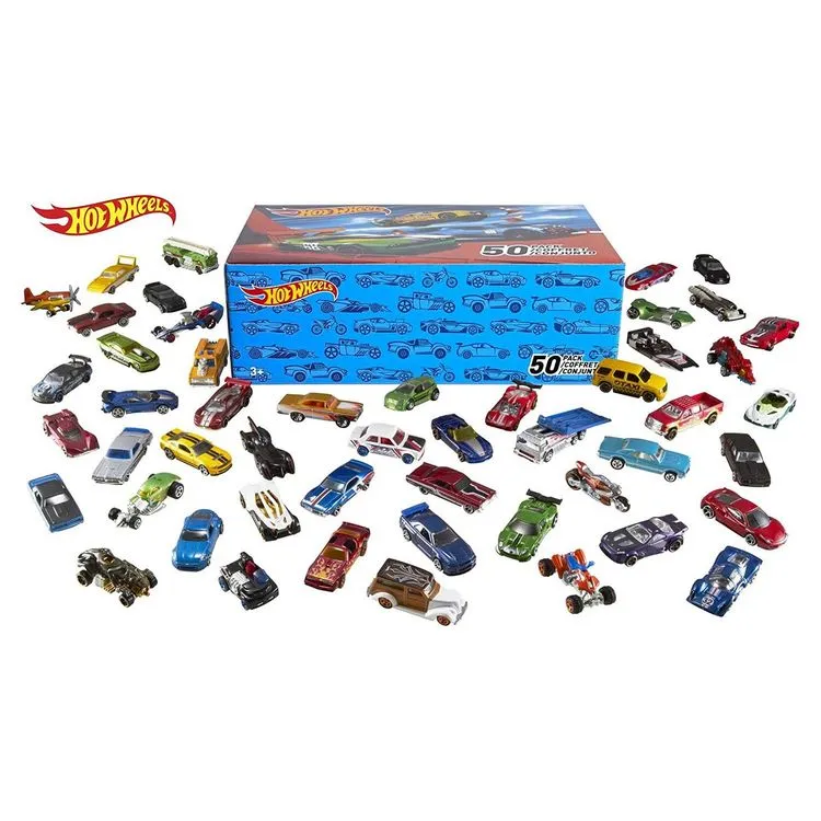 HOT WHEELS Coffret De 50 Voitures Hot Wheels 4 HOT WHEELS Coffret De 50 Voitures Hot Wheels – Image 2