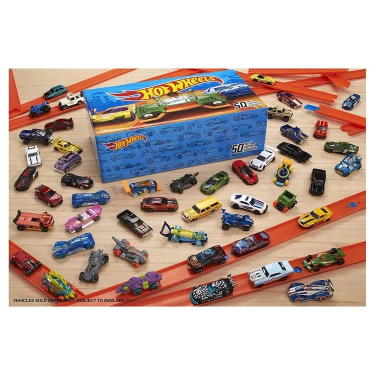 HOT WHEELS Coffret De 50 Voitures Hot Wheels 5 HOT WHEELS Coffret De 50 Voitures Hot Wheels – Image 3