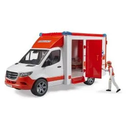 Bruder Véhicule Ambulance Mercedes Benz Sprinter -Jeux d'imitation Soldes B2CD 4382