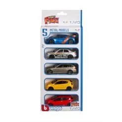 BURAGO Voitures Miniatures - Set De 5 -Street Fire Gift -1/43ème -Jeux d'imitation Soldes B2CD 4470