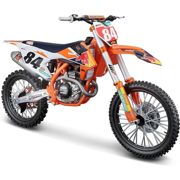 Bburago Moto Redbull KTM SX450 2018 1/6 3 Bburago Moto Redbull KTM SX450 2018 1/6