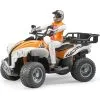 Bruder Quad Avec Figurine Bworld -Jeux d'imitation Soldes B2CD 4512