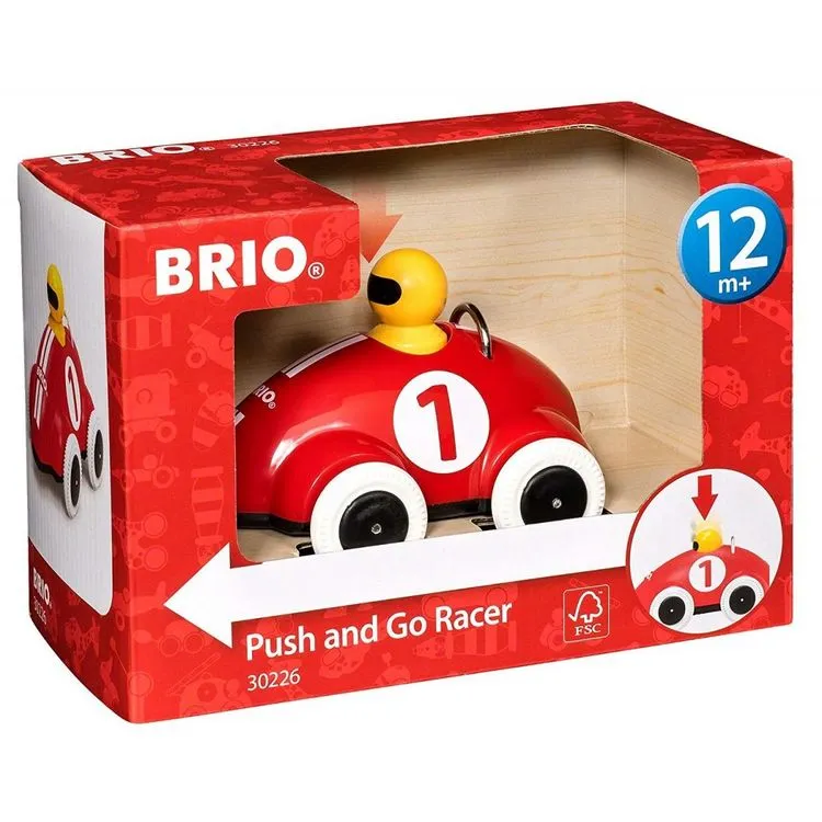 Brio 30226 Voiture De Course Push And Go Rouge 3 Brio 30226 Voiture De Course Push And Go Rouge