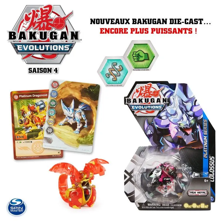 SPIN MASTER Pack Die Cast Bakugan 7 SPIN MASTER Pack Die Cast Bakugan – Image 5