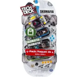 SPIN MASTER Pack De 4 Finger Skates Tech Deck