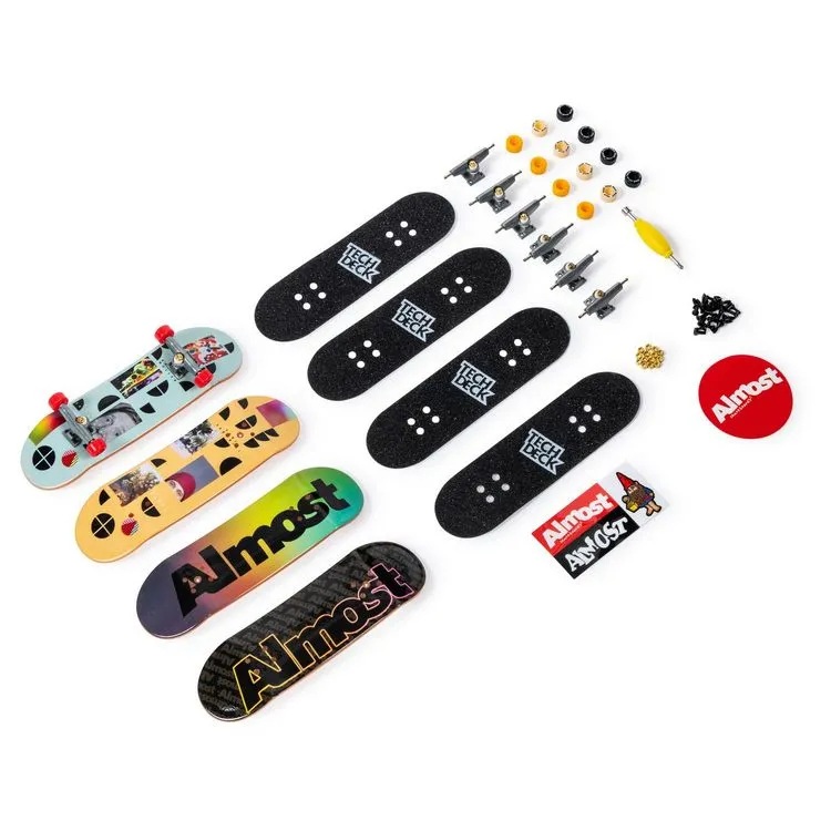SPIN MASTER Pack De 4 Finger Skates Tech Deck 6 SPIN MASTER Pack De 4 Finger Skates Tech Deck – Image 4