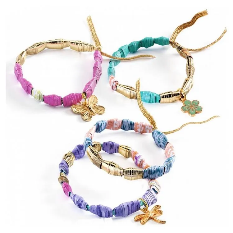 Djeco DIY Perles De Papier Et Bracelets A Creer 4 Djeco DIY Perles De Papier Et Bracelets A Creer – Image 2