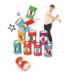 Paris Prix Jeu Enfant Chamboule Tout 3 Balles Multicolore -Jeux d'imitation Soldes B2CD 523
