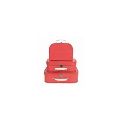 EGMONT TOYS Set De 3 Valisettes Rouges