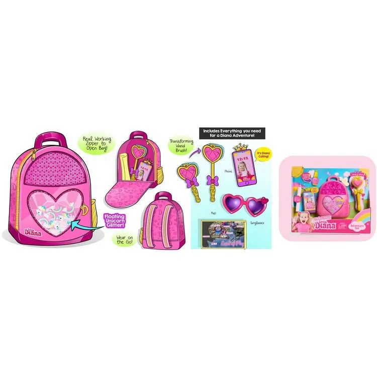 GP TOYS Love, Diana Sac à Dos Aventures Avec Accessoires 4 GP TOYS Love, Diana Sac à Dos Aventures Avec Accessoires – Image 2