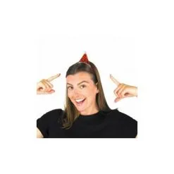 PartyPro Serre Tete Bonnet Noel Glitter