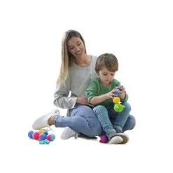 Lalaboom Tube Perles éducatives 24 Pièces + Tuteur De Laçage - Lalaboom -Jeux d'imitation Soldes B2CD 689