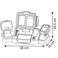 SMOBY Grande Caisse Enregistreuse -Jeux d'imitation Soldes B2CD 782