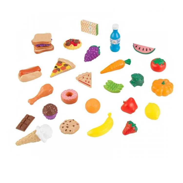 Kidkraft Ensemble Dinette Aliments Gourmands 30 Pièces 3 Kidkraft Ensemble Dinette Aliments Gourmands 30 Pièces