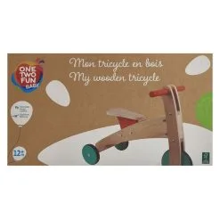 One Two Fun Mon Tricycle Bois FSC -Jeux d'imitation Soldes B2CD 843