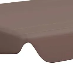 VIDAXL Toit De Rechange Balançoire Marron 188/168x110/145 Cm 270 G/m² -Jeux d'imitation Soldes B2CD 858