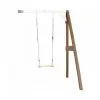 Axi House AXI Portique Mural En Bois Marron Blanc 1 Balançoire 160x171x207cm -Jeux d'imitation Soldes B2CD 877