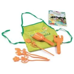 SMOBY Set Tablier De Jardin Et Accessoires Silence ça Pousse