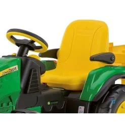PEG PEREGO Tracteur Ground Force John Deere + Remorque -Jeux d'imitation Soldes B2CD 909