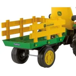PEG PEREGO Tracteur Ground Force John Deere + Remorque -Jeux d'imitation Soldes B2CD 910